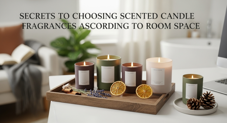 Bí Quyết Chọn Mùi Hương Nến Thơm Theo Không Gian Phòng