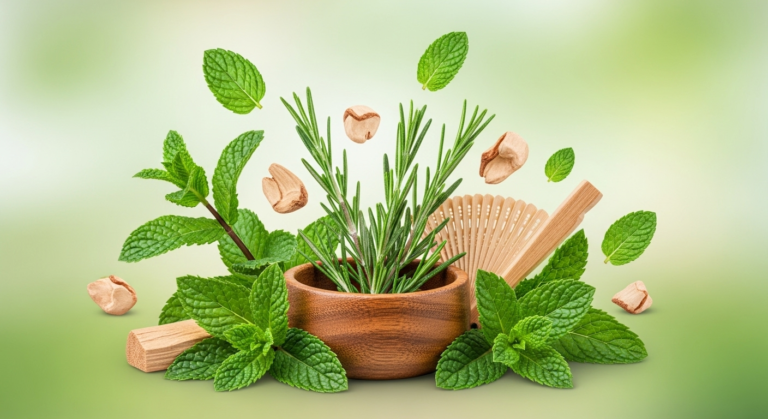 Mùi Hương Giúp Tập Trung Cao Độ: Bạc Hà, Hương Thảo & Gỗ Đàn Hương